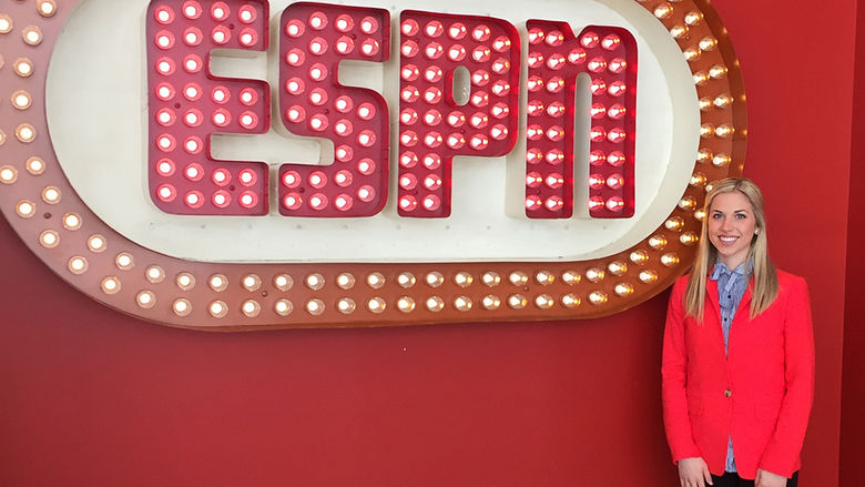 Junior Erin Dolan secured a summer internship at ESPN