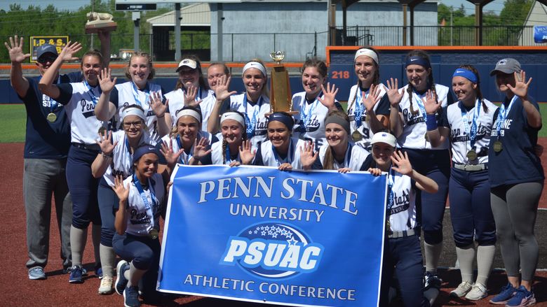 Penn State Brandywine claims 2019 PSUAC softball championship