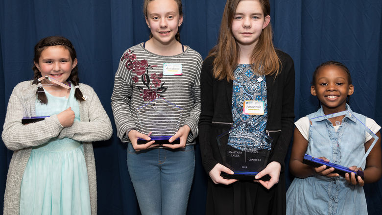 2019 winners of the STEM Options Writing Contest