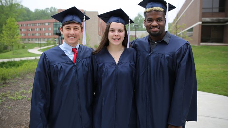Penn State Brandywine graduates.