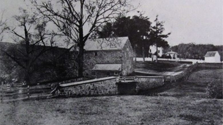 Emlen property circa 1865, Yearsley Mill and Old Forge Rd.