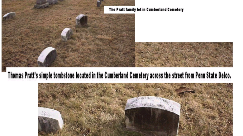 Pratt family burial plot