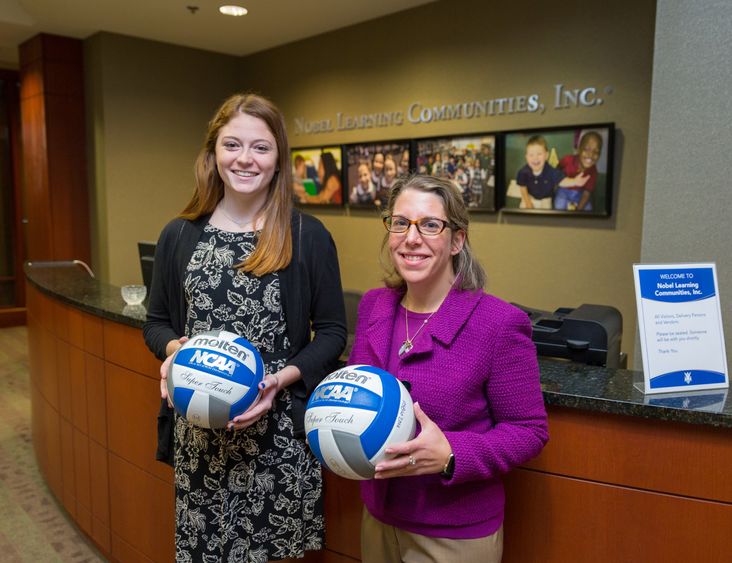 Penn State alumna Miranda Biondi and Jodi Dickinson