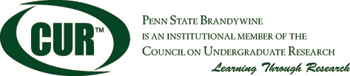 CUR logo indicating that Penn State Brandywine is a member of the Council on Undergraduate Research